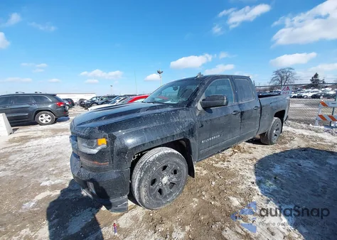 2016 Chevrolet Silverado 1500 2Lt из США, поврежденный, VIN 1GCVKREC2GZ331014